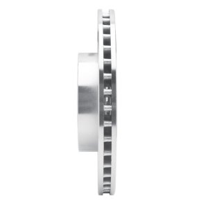 Cadillac CT5 Brake Rotor (1) - Front Right - R1 Concepts - Drilled & Slotted - Silver - `16-`25